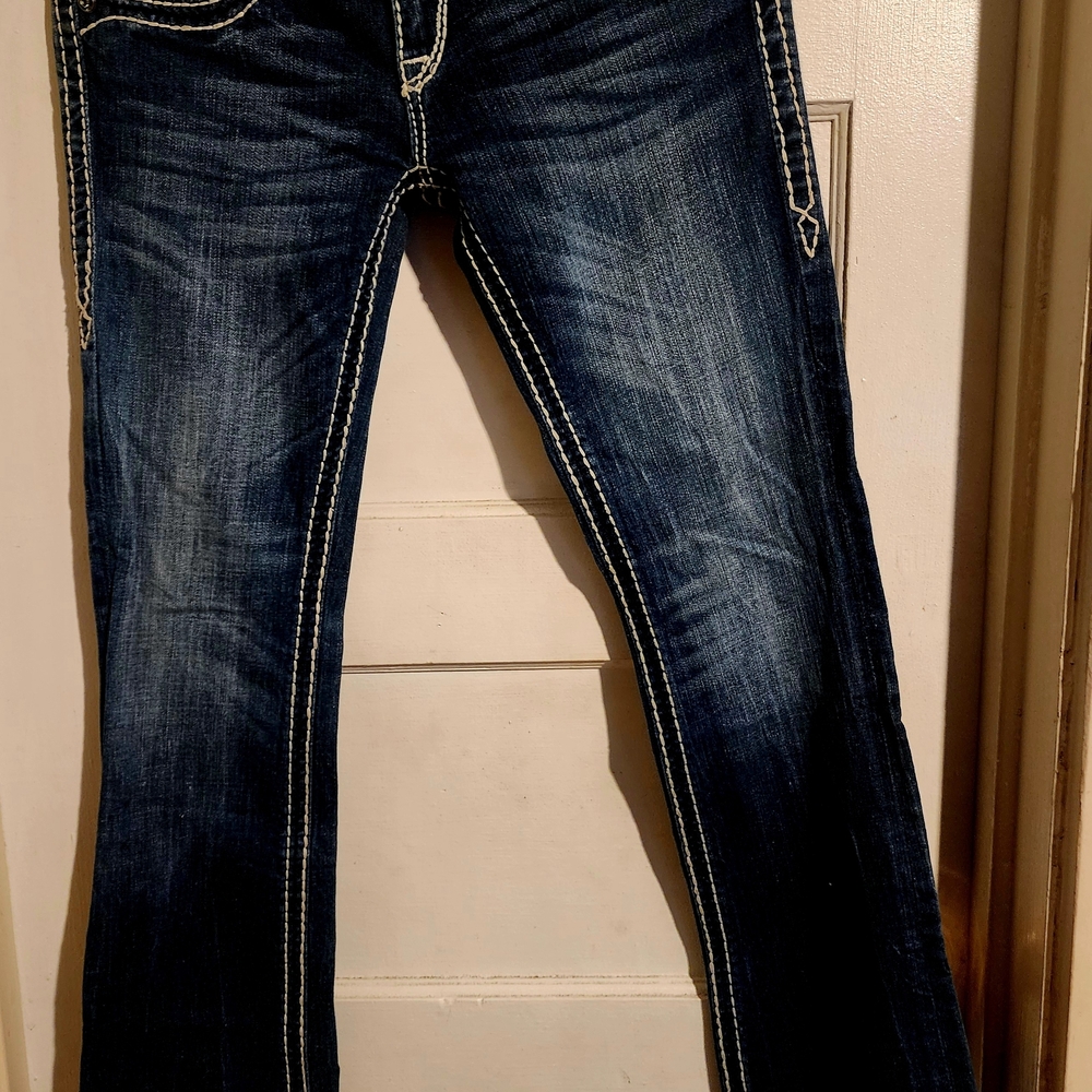 Rock Revival Scarlett Bootcut Dark Wash Jeans